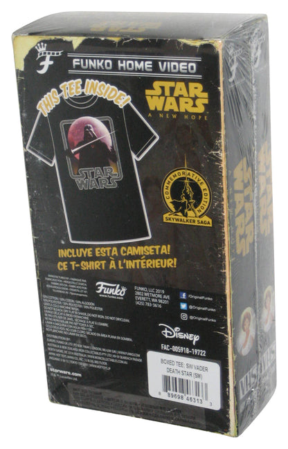 Star Wars A New Hope Funko Home Video Frame Adult T-Shirt - (Size Small)