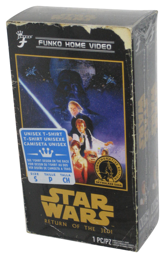 Star Wars Return of The Jedi Funko Home Video Frame Adult T-Shirt - (Size Small)