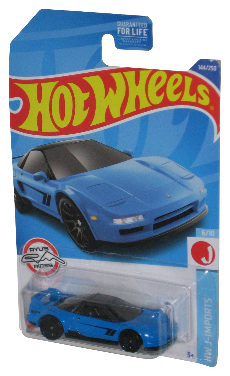 Hot Wheels HW J-Imports 6/10 (2021) Blue '90 Acura NSX Toy Car 144/250