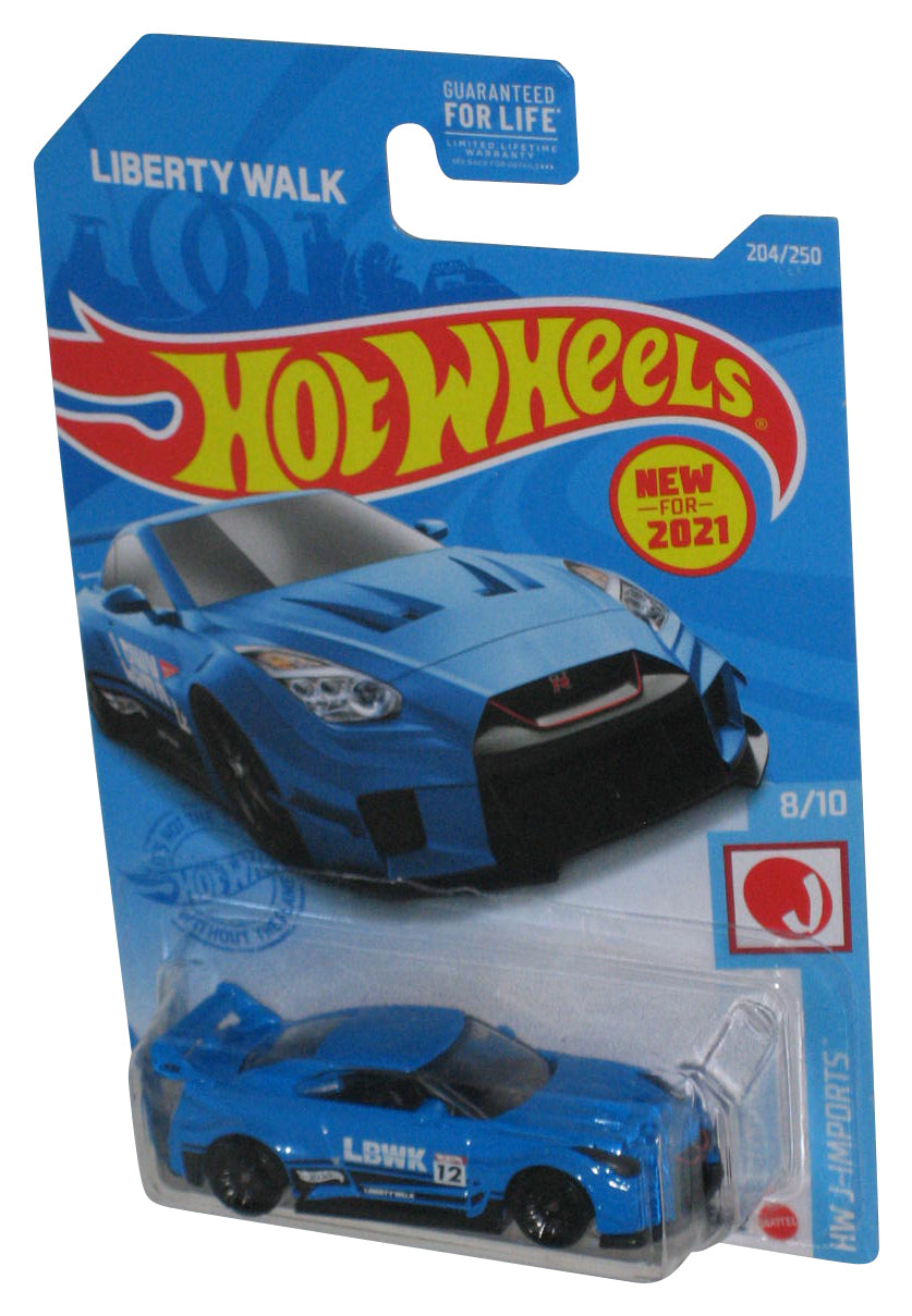 Hot Wheels LB-Silhouette Works GT Nissan 35GT-RR Ver. 2 (2020) Blue Toy Car 204/250