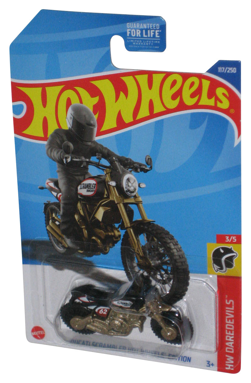 Hot Wheels HW Daredevils 3/5 (2021) Ducati Scrambler Toy Bike 117/250