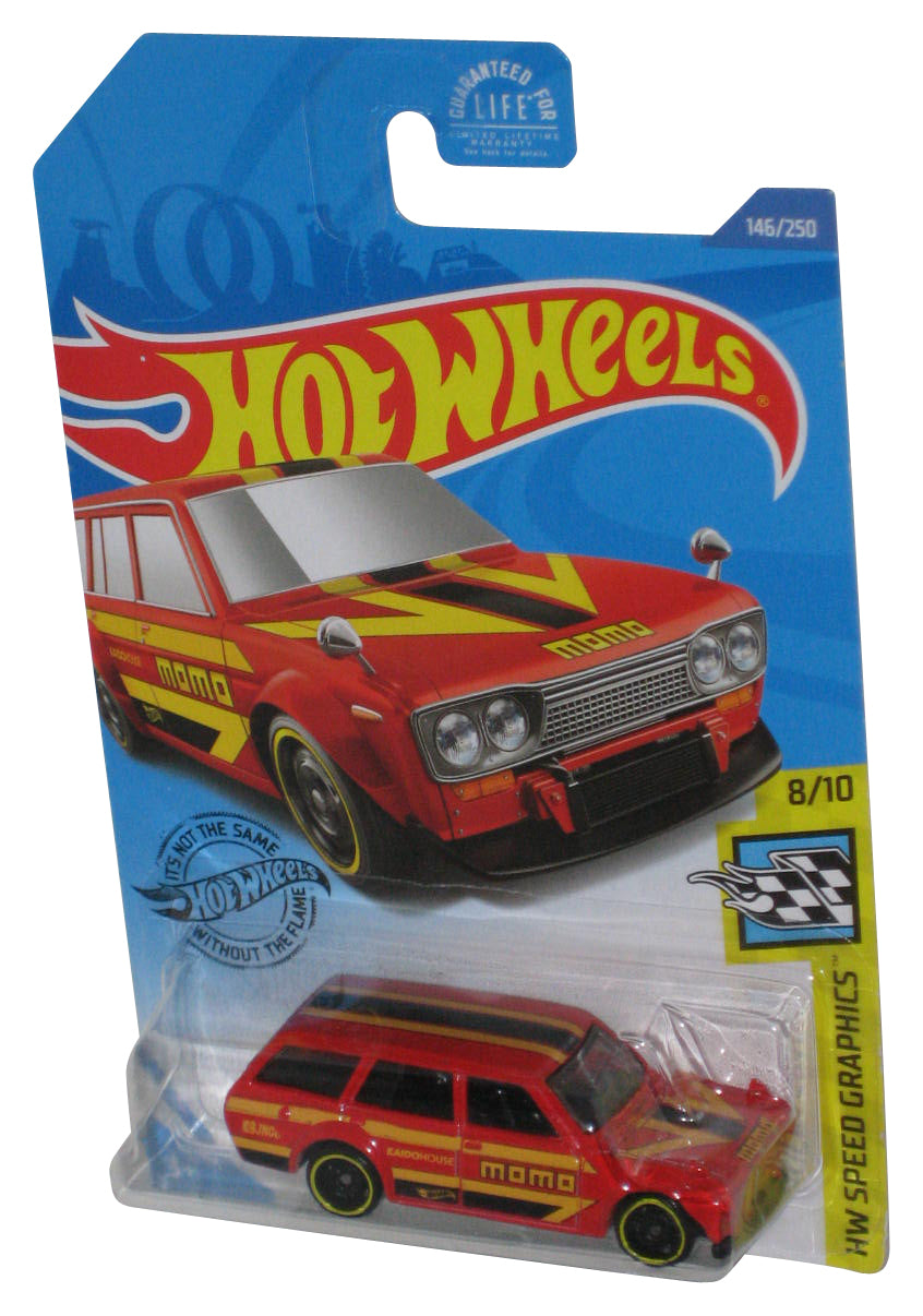 Hot Wheels HW Speed Graphics 8/10 (2017) Red Toy Car 146/250