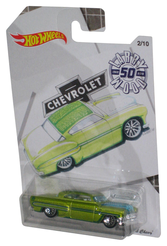 Hot Wheels Larry Wood (2018) Green Custom '53 Chevy Toy Car 2/10