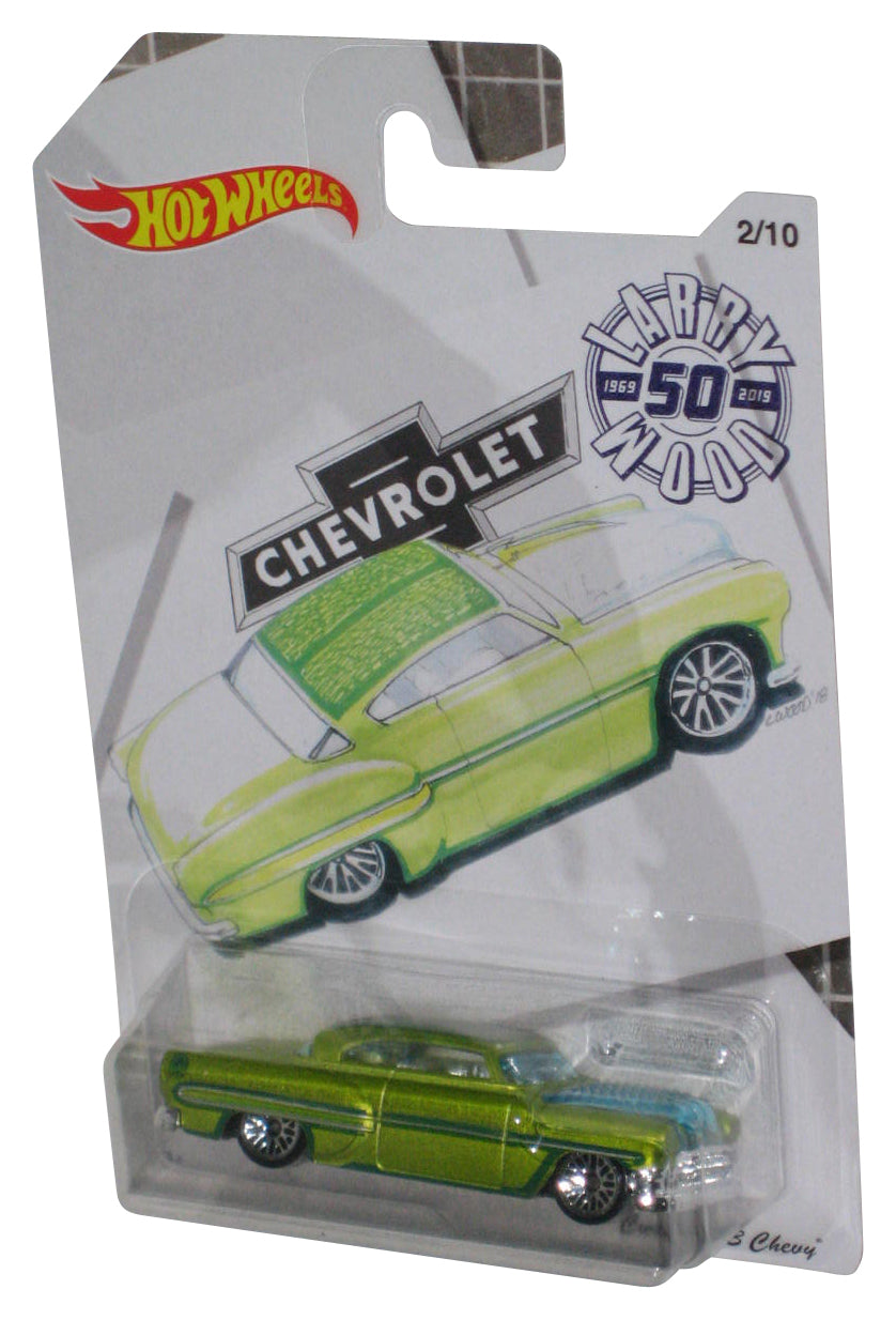 Hot Wheels Larry Wood (2018) Green Custom '53 Chevy Toy Car 2/10