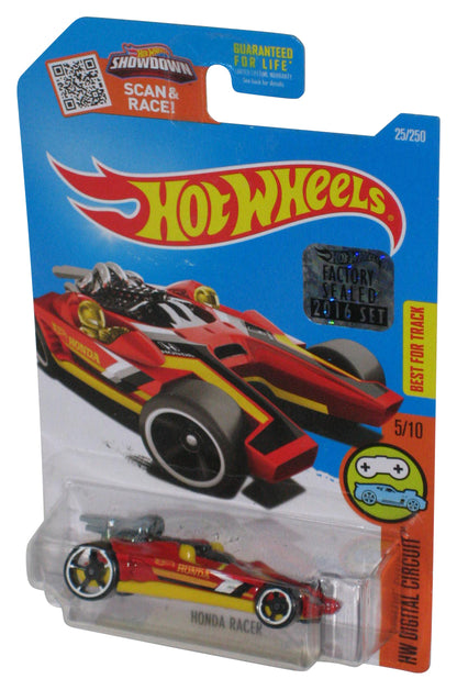 Hot Wheels HW Digital Circuit 5/10 Red Honda Racer Toy Car 25/250 w/ Factory Sealed Sticker