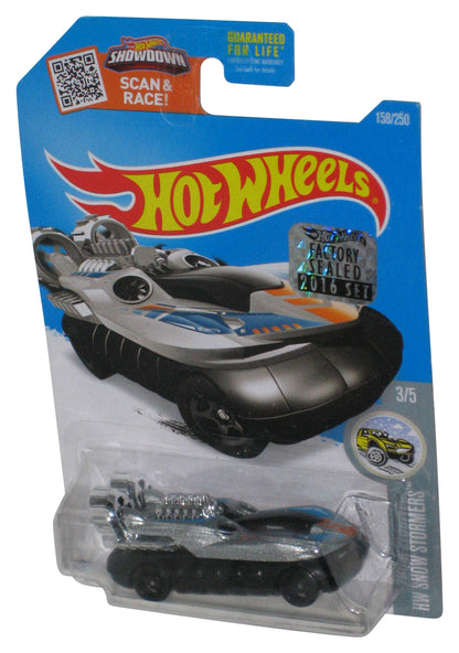 Hot Wheels HW Snow Stormers 3/5 (2016) Silver Hover Storm Toy Car 158/250 w/ Factory Sealed Sticker
