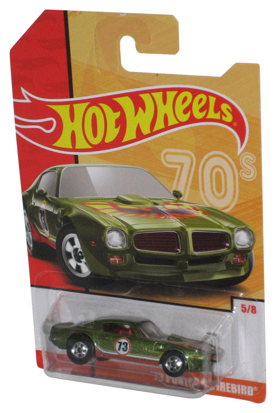 Hot Wheels 50th (2017) 70s Green '73 Pontiac Firebird Toy Car 5/8