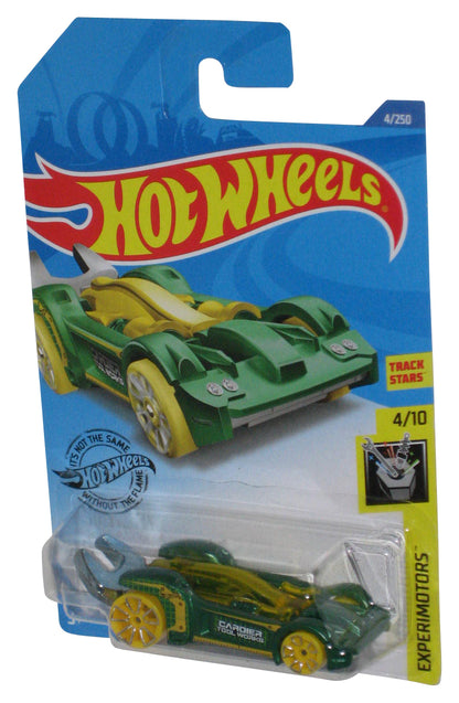 Hot Wheels Experimotors 4/10 (2018) Tooligan Green & Yellow Toy Car 4/250