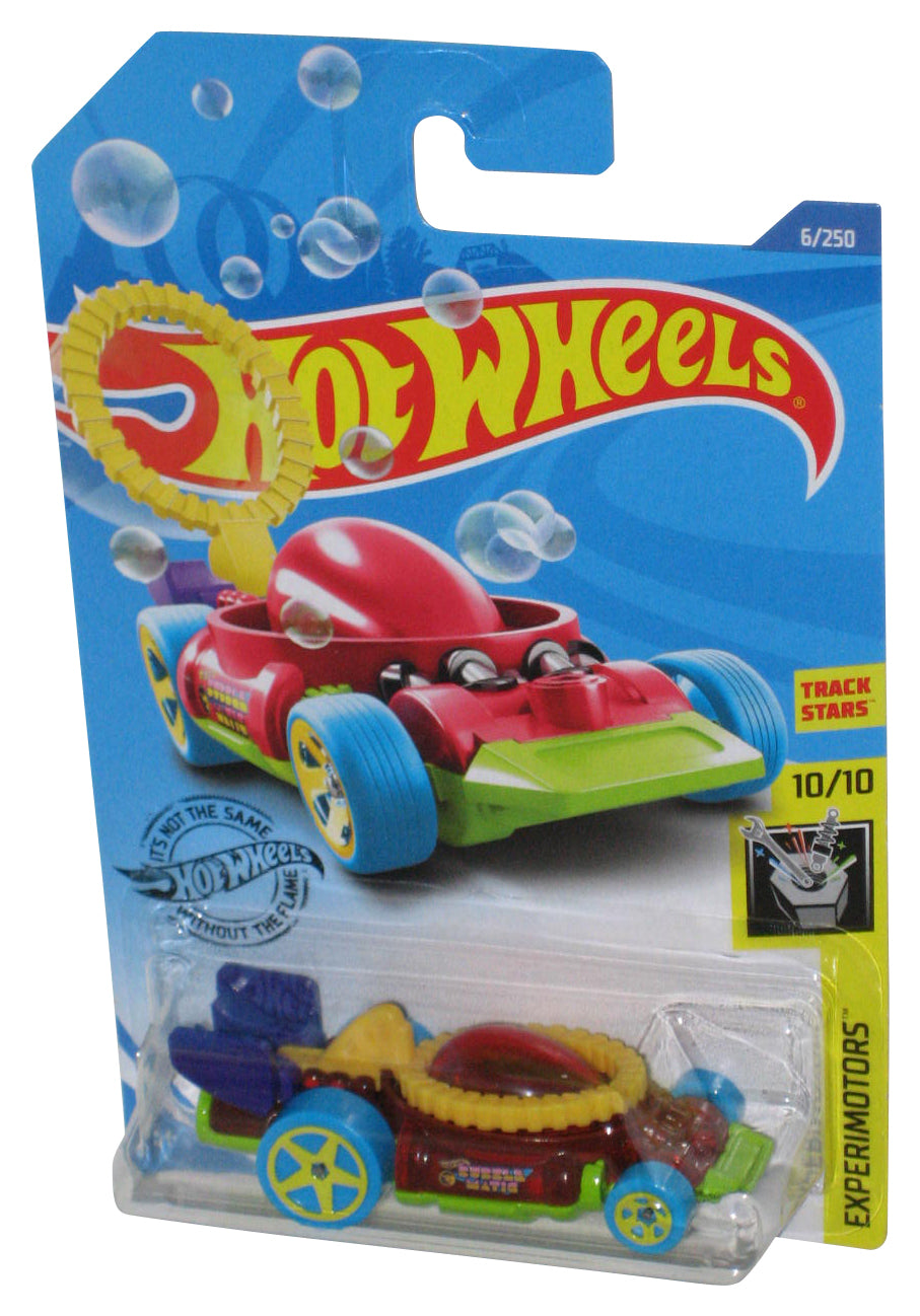 Hot Wheels Experimotors 10/10 (2018) Red Bubble Matic Toy Car 6/250