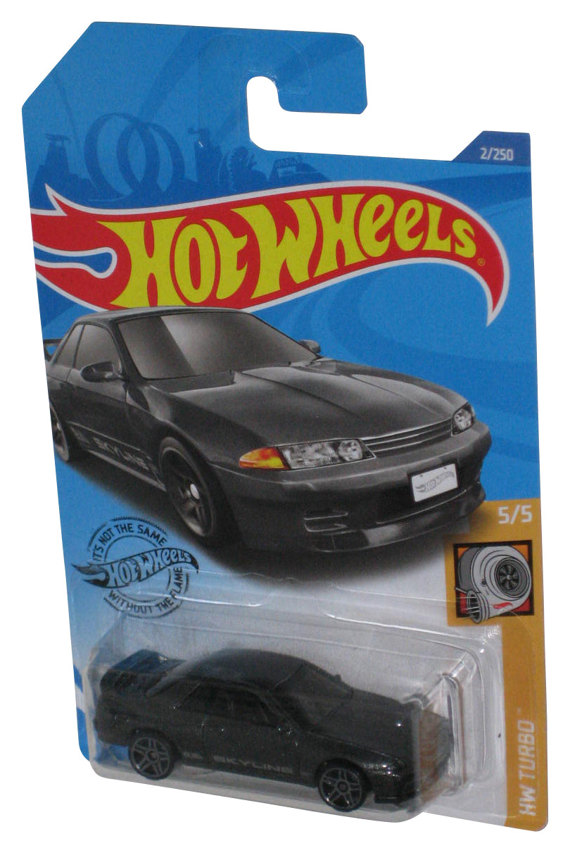 Hot Wheels HW Turbo 5/5 (2018) Black Nissan Skyline GT-R BNR32 Toy Car 2/250