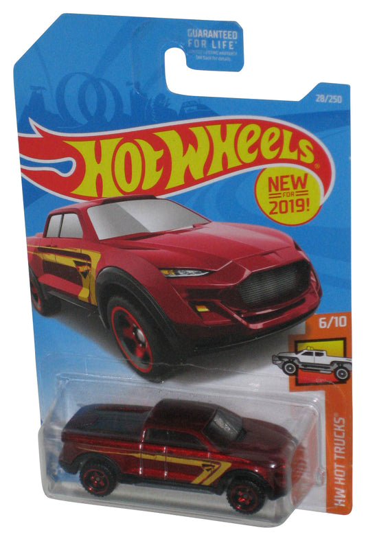 Hot Wheels HW Hot Trucks 6/10 (2019) Red 2-Tuff Toy 28/250