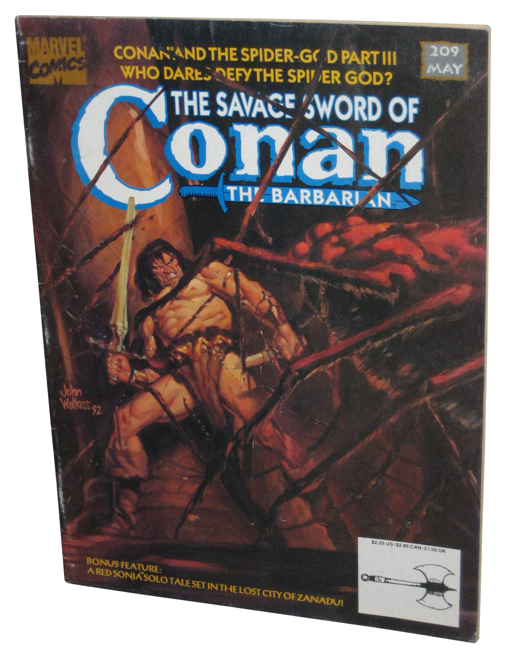 Marvel The Savage Sword of Conan (1993) May Magazine Book No. 209
