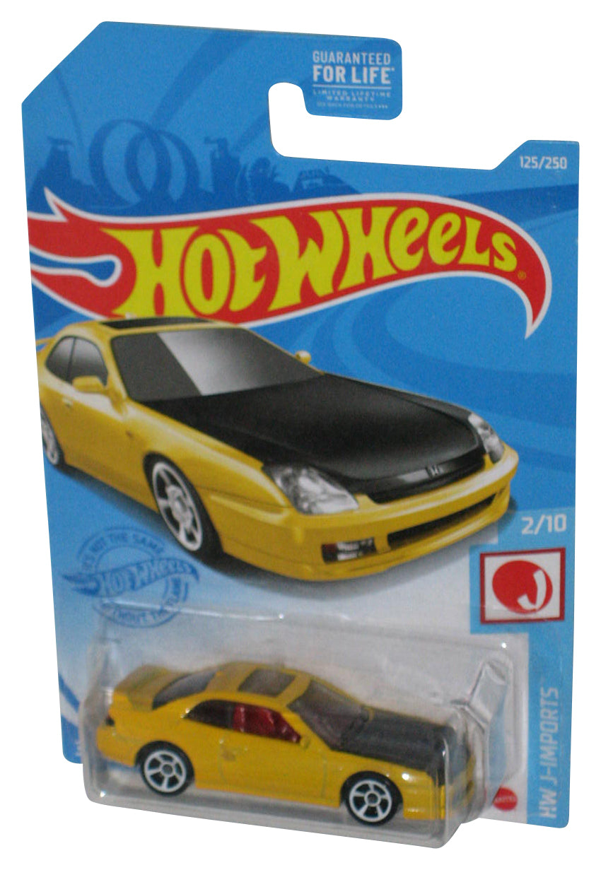 Hot Wheels HW J-Imports 2/10 (2020) Yellow '98 Honda Prelude Toy Car 125/250