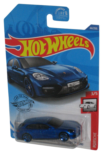 Hot Wheels Porsche 3/5 Panamera Turbo S E-Hybrid Sport Turismo Blue Toy Car 44/250