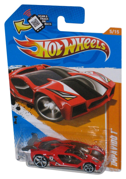 Hot Wheels Track Stars '12 (2011) Red Impavido 1 Toy Car 70/247