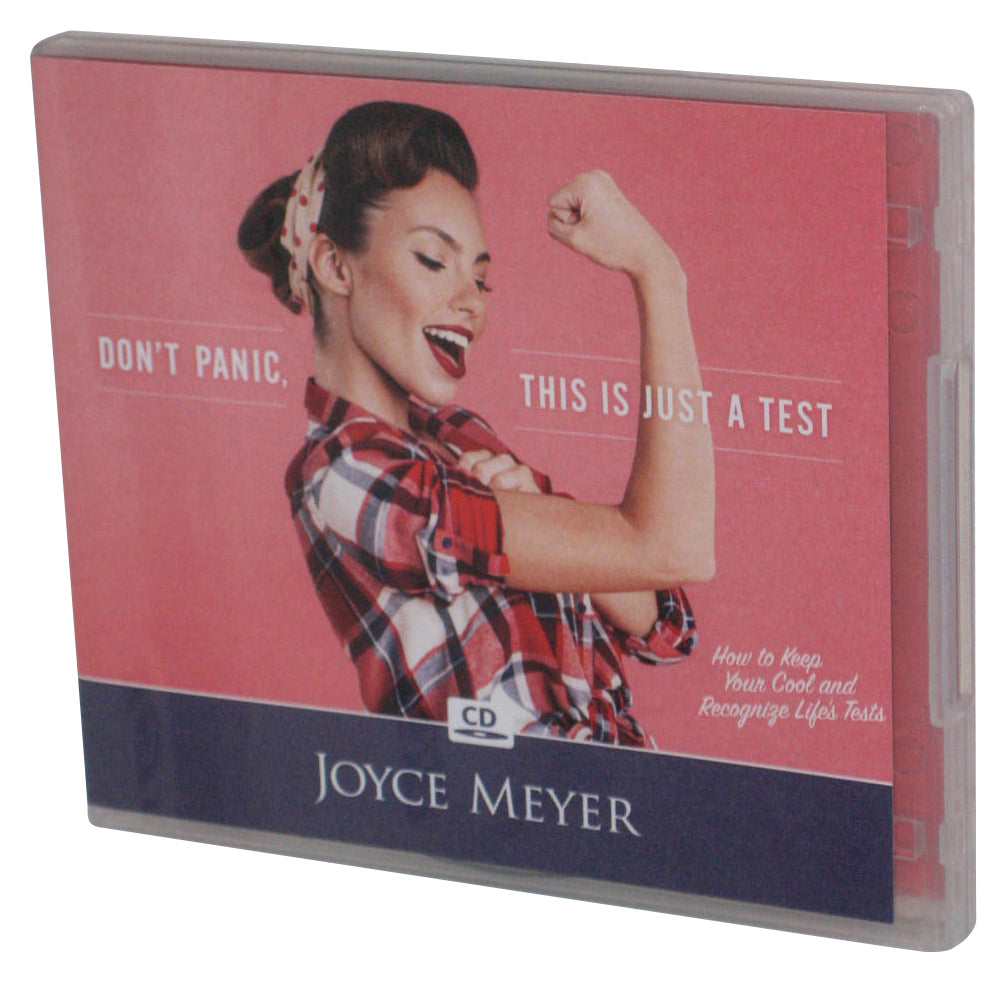 Joyce Meyer Don't Panic This Is Just A Test Audio Book CD Box Set