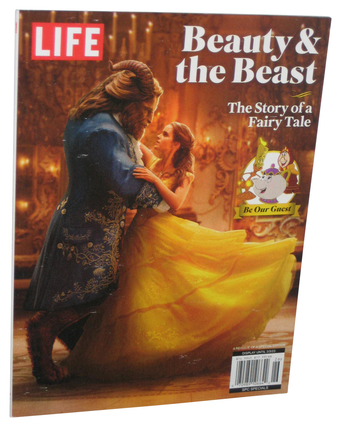 LIFE Dan Stevens & Emma Watson Beauty & The Beast (2022) Magazine Book