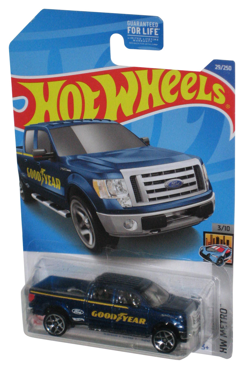 Hot Wheels HW Metro 3/10 (2017) Blue 2009 Ford F-150 Toy Truck 29/250