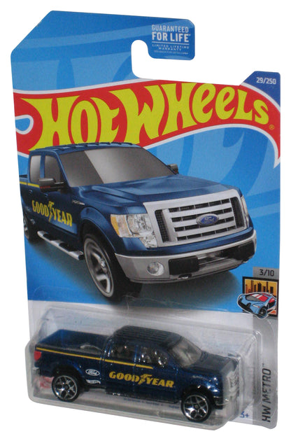 Hot Wheels HW Metro 3/10 (2017) Blue 2009 Ford F-150 Toy Truck 29/250