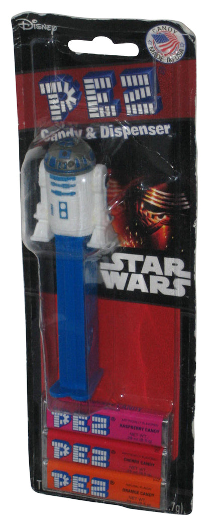 Star Wars The Force Awakens R2-D2 Droid PEZ Candy Dispenser - (Dented Plastic)