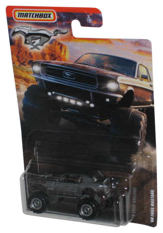 Matchbox Gray '68 Ford Mustang (2019) Silver Truck Toy 3/12
