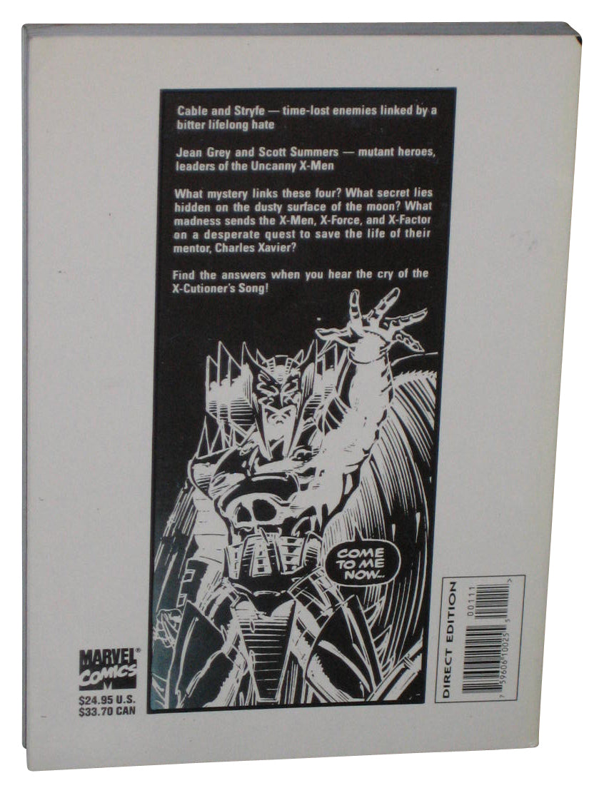Marvel Comics X-Men X-Cutioner's Song Paperback Book - (x3 Signatures)
