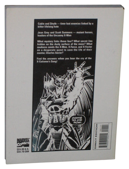 Marvel Comics X-Men X-Cutioner's Song Paperback Book - (x3 Signatures)