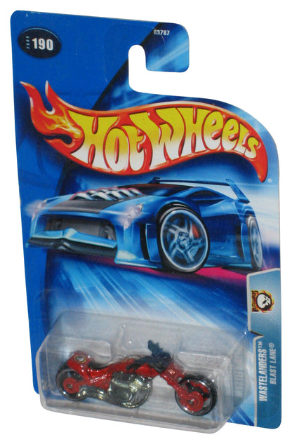 Hot Wheels Red Wastelanders (2004) Mattel Blast Lane Toy Bike #190