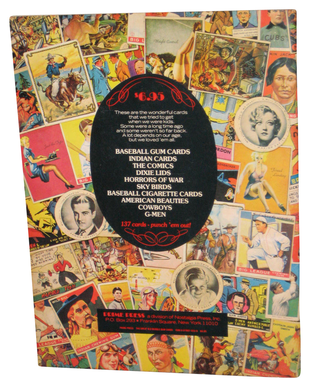 The Great Old Bubble Gum Cards and Some Cigarette Cards Paperback Book - (137 Puch 'Em Out Cards)