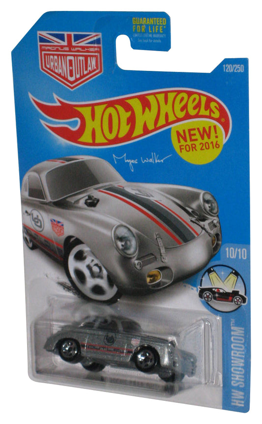 Hot Wheels HW Showroom 10/10 Porsche 356A Outlaw (2016) Silver Toy Car 120/250