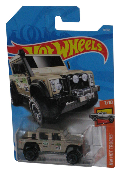Hot Wheels HW How Trucks 7/10 (2017) '15 Land Rover Defender Double Cab Toy Car 31/365