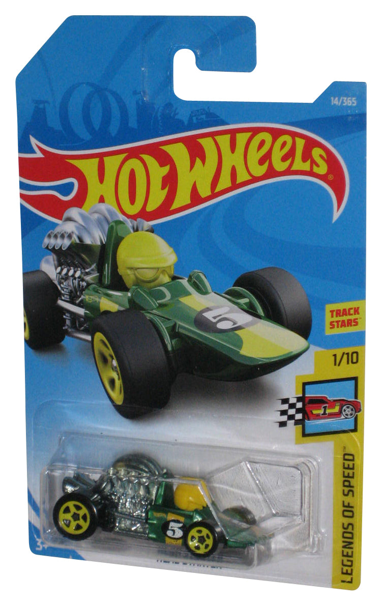 Hot Wheels Legends of Speed 1/10 (2017) Yellow & Green Head Starter Toy Car 14/365
