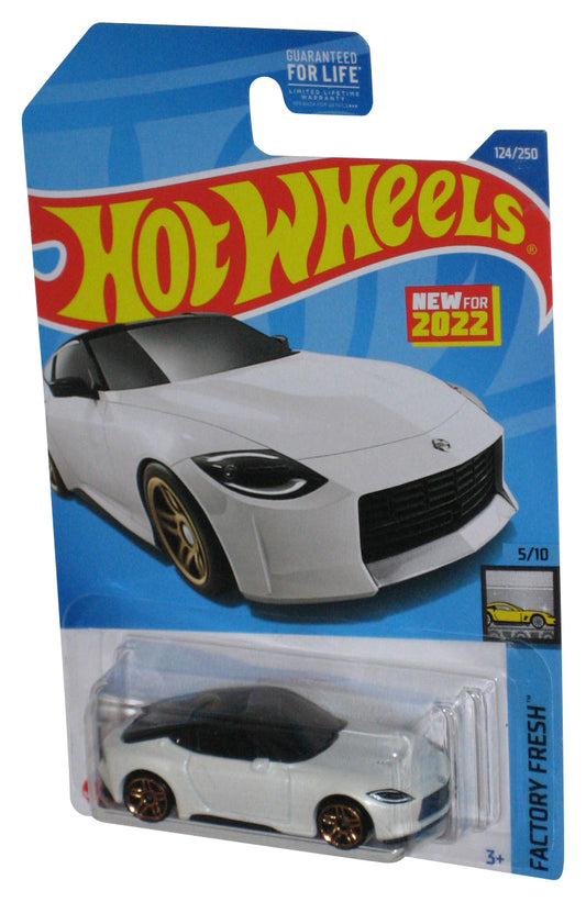 Hot Wheels Factory Fresh 5/10 (2022) White Nissan Z Proto Toy Car 124/250