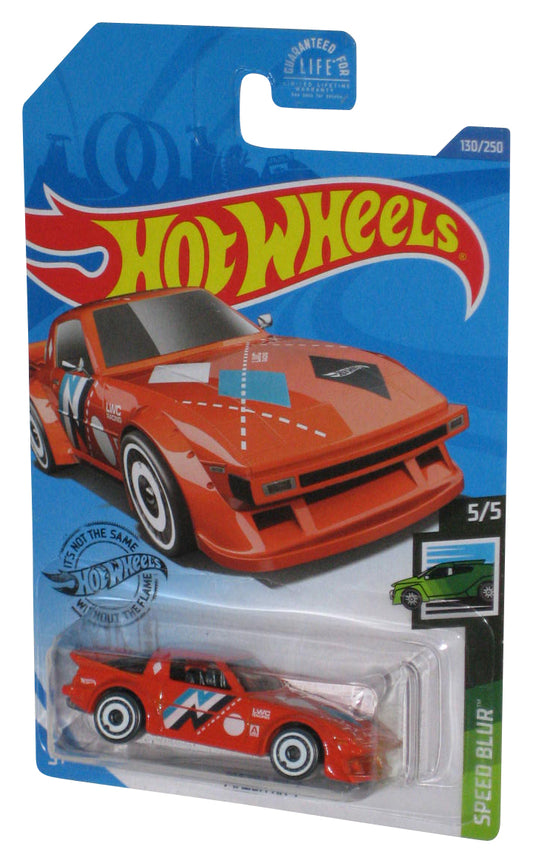 Hot Wheels Speed Blur 5/5 (2017) Orange Mazda RX-7 Toy Car 130/250
