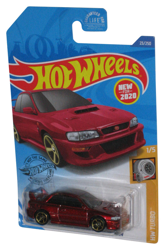 Hot Wheels HW Turbo 1/5 (2020) Red '98 Subaru Impreza 22B Sti-Version Toy Car 23/250