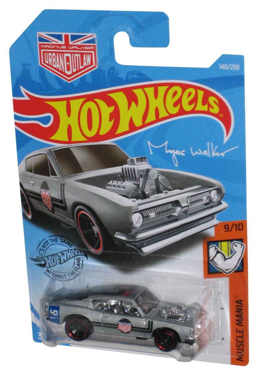 Hot Wheels Magnus Walker Muscle Mania 9/10 (2018) Silver King Kuda Toy Car 140/250