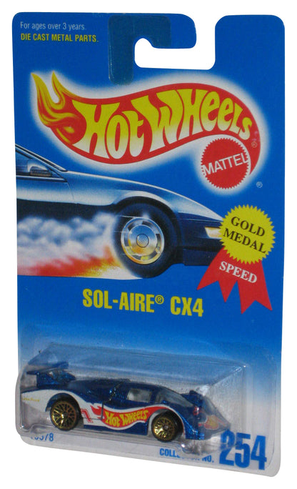 Hot Wheels Sol-Aire CX4 Gold Medal Speed (1991) Mattel Toy Car #254