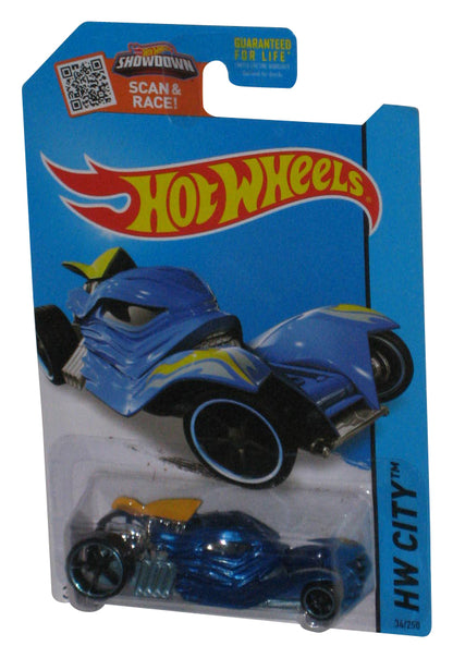 Hot Wheels HW City Showdown (2013) Blue Tomb Up Toy Car 34/250