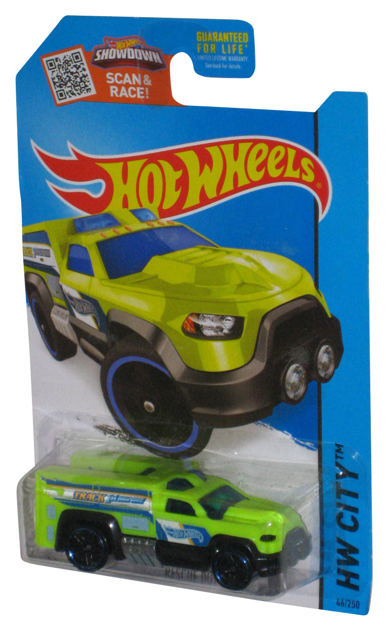 Hot Wheels HW City (2013) Mattel Green Rescue Duty Toy Car 46/250