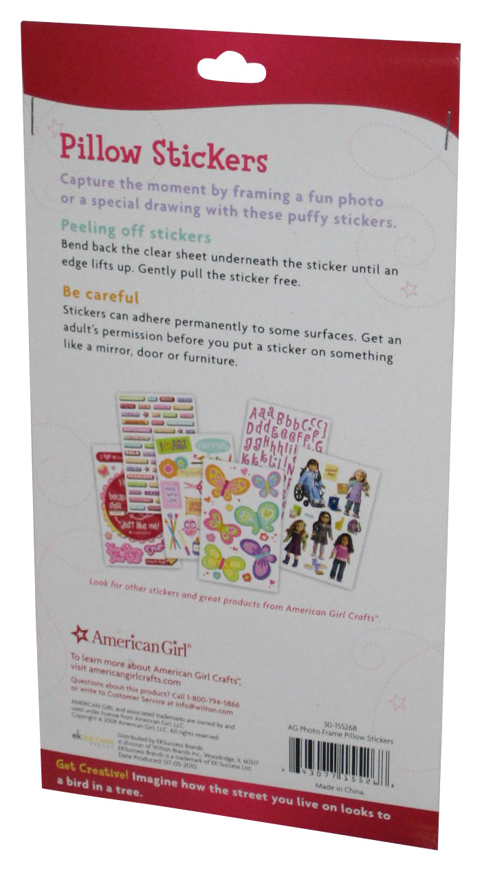 American Girl Crafts Photo Frame The Fun Pillow Stickers