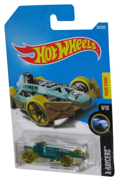 Hot Wheels X-Raycers 8/10 (2015) Aqua Blue Toy Car 342/365