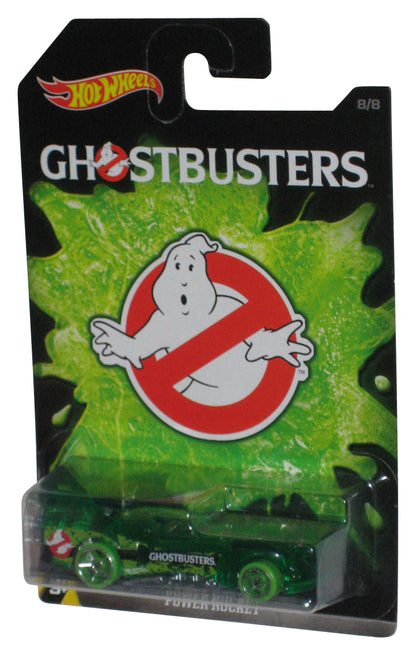 Hot Wheels Ghostbusters (2016) Green Power Rocket Die-Cast Toy Car 8/8