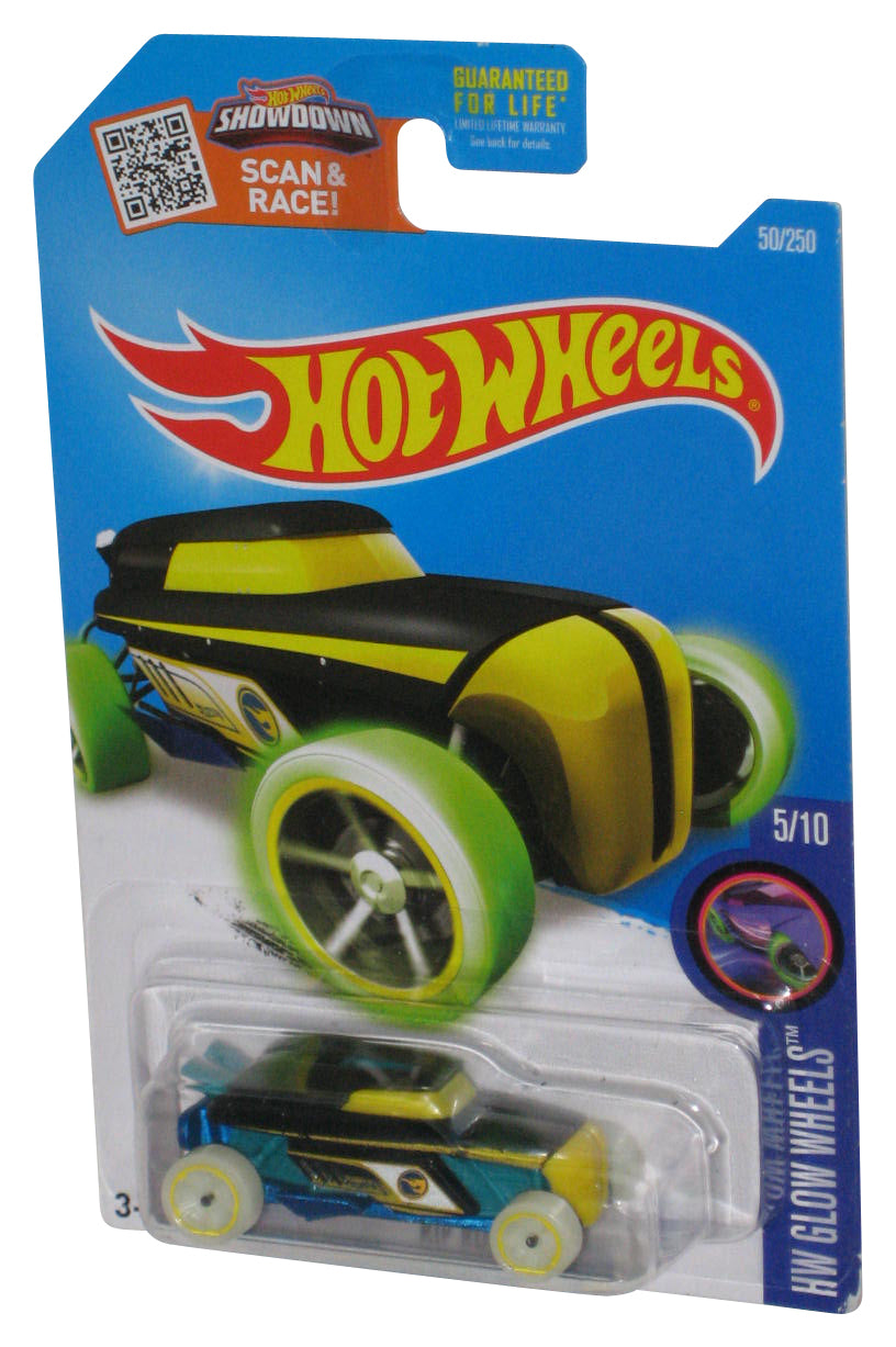 Hot Wheels Showdown HW Glow 5/10 (2015) Black Rip Rod Toy Car 50/250
