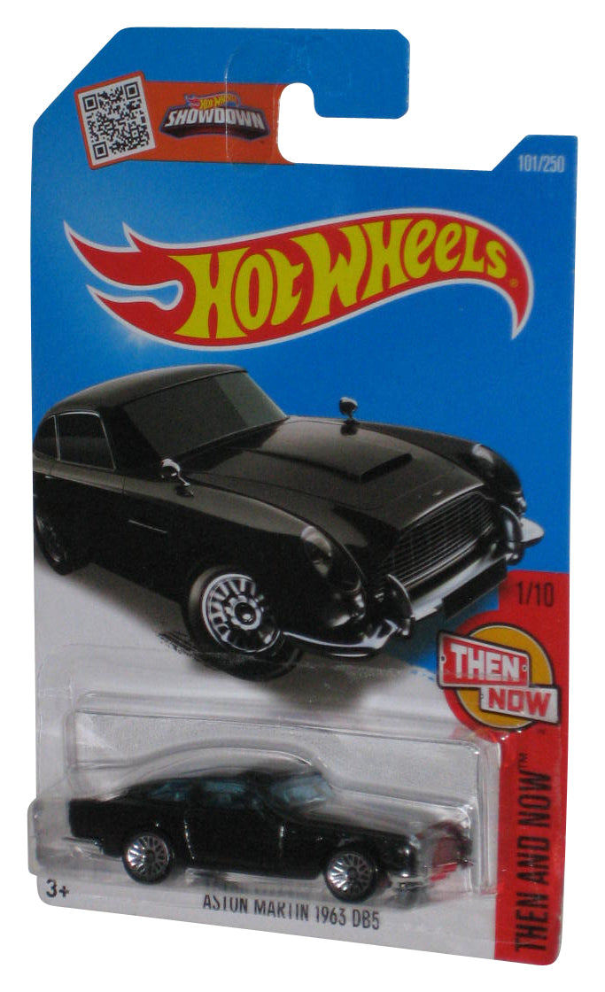 Hot Wheels Then And Now 1/10 (2015) Black Aston Martin 1963 DB5 Toy Car 101/250