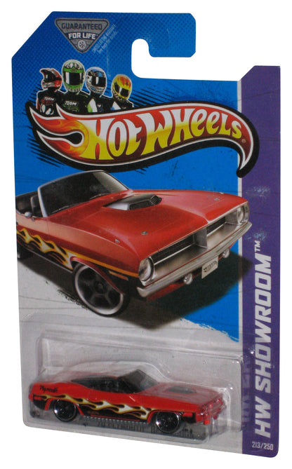 Hot Wheels HW Showroom (2012) Red '70 Plymouth Barracuda Toy car 213/250