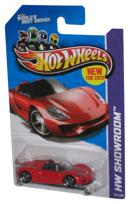 Hot Wheels HW Showroom (2013) Red Porsche 918 Spyder Toy Car 175/250