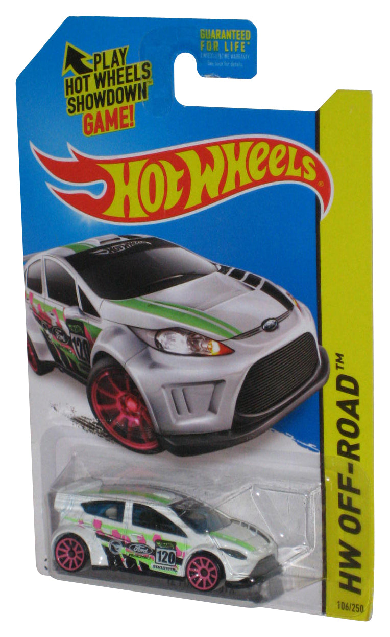 Hot Wheels HW Off-Road (2013) White '12 Ford Fiesta Toy Car 106/250