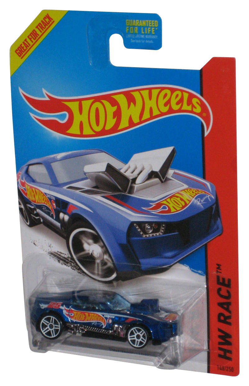 Hot Wheels HW Race Twinduction (2013) Mattel Die-Cast Blue Toy Car 148/250