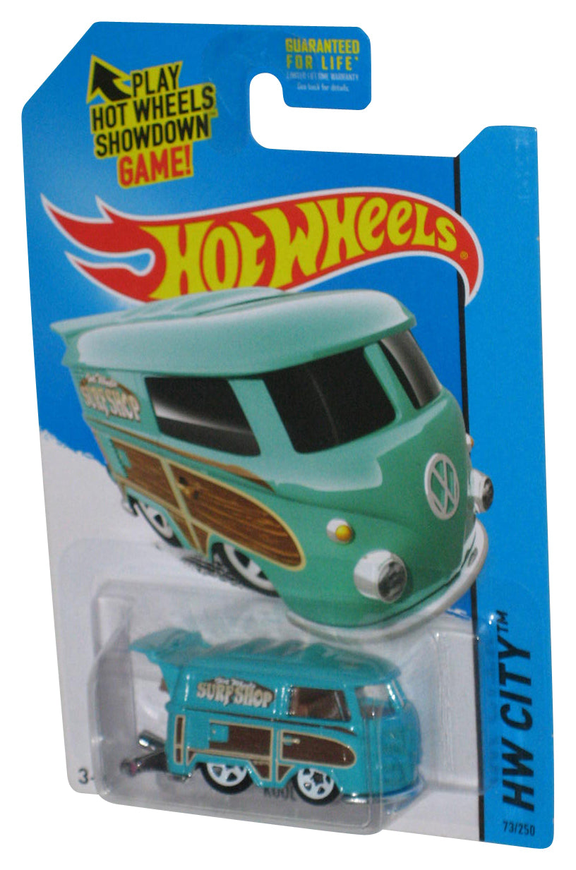 Hot Wheels HW City (2013) Teal Kool Kombi Toy Car 73/250