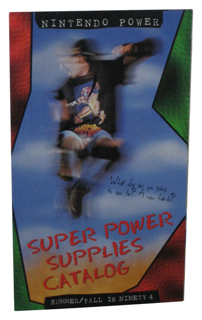 Nintendo Power Super Supplies Catalog Summer Fall 1994 Paperback Book
